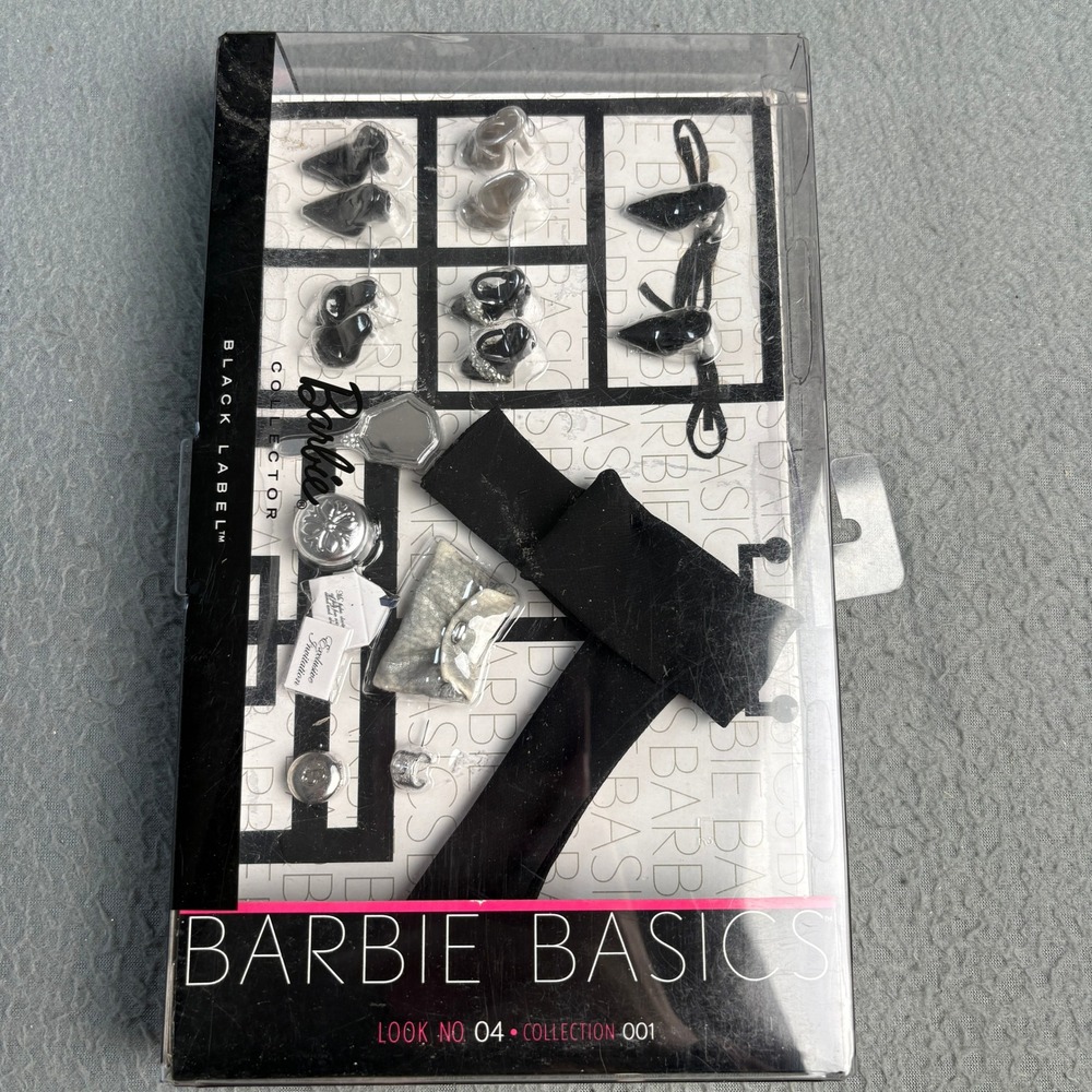 Barbie Basics Black Label Accessory Pack Look No 04 Collection 001 Mattel R9931